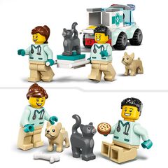LEGO® City Furgoneta Veterinaria de Rescat 60382
