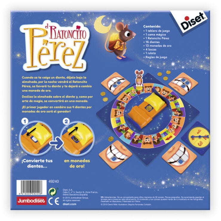 Juego ratón Pérez Diset