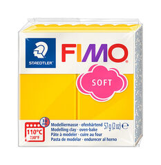 Pasta modelar Fimo Soft 57g groc girassol