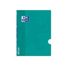 Libreta grapada A5 48 hojas pauta 3,5 margen Oxford Openflex  aqua Libreta grapada A5 48 hojas pauta 3,5 margen Oxford Openflex  aqua