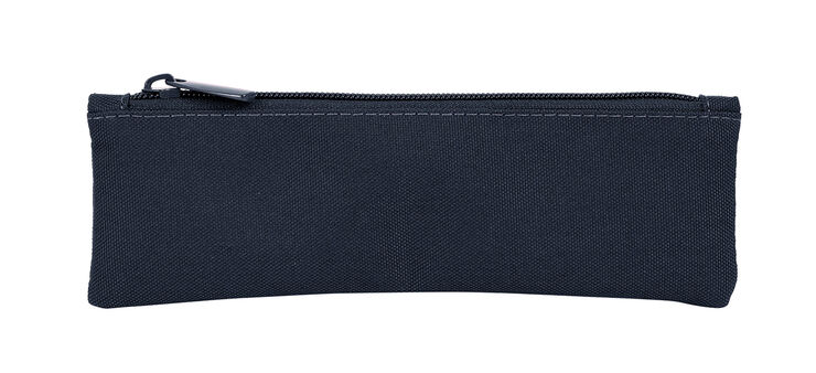 Estuche portalápices Safta Basic Mini Azul Marino