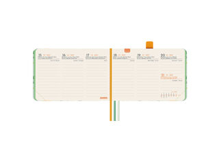 Agenda Finocam Design Semana Vista Vertical 2027 Catal&aacute;n Lema