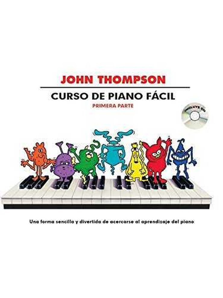 Thompson's curso fácil para piano 1 + Àu