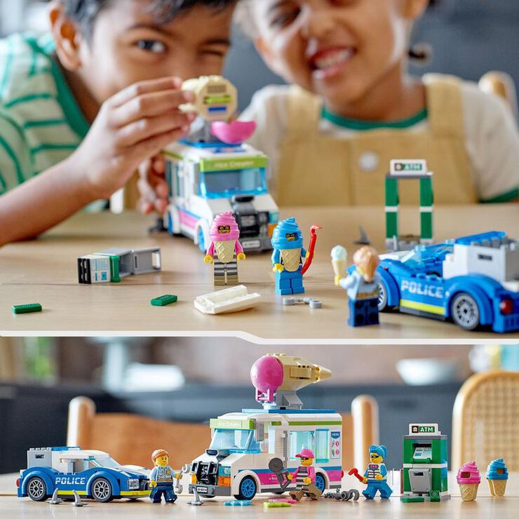 LEGO® City Persecución policial camión de helados 60314