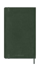 Agenda Moleskine 18 mesos set/vista L tapa tova verd
