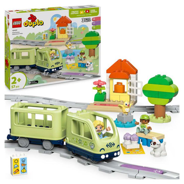 LEGO&reg; DUPLO Town Aventura Ferrovi&agrave;ria Interactiva 10427
