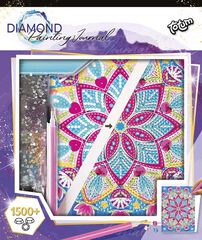 Libro decora con Diamantes Mandala Azul
