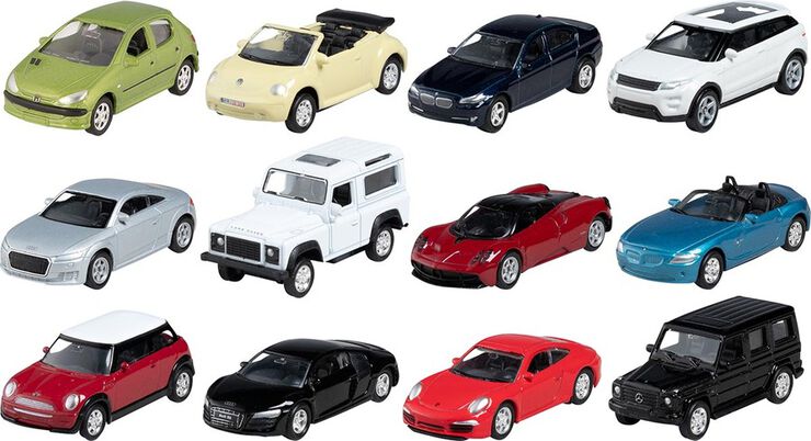 Vehicles metàl·lics 7,5 cm assortits
