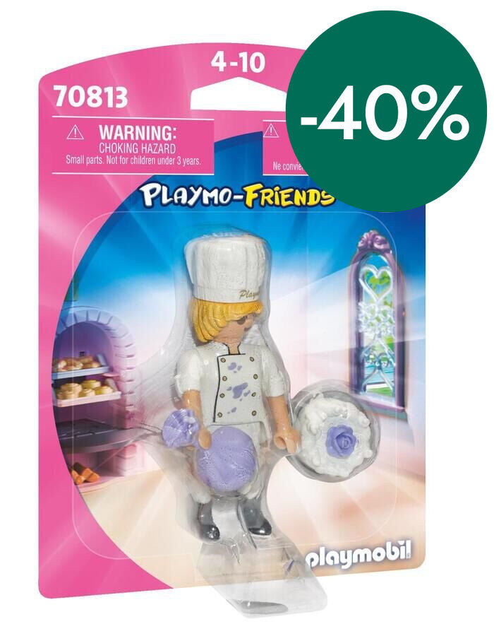 Playmobil Playmo-friends chef pastelero 70813