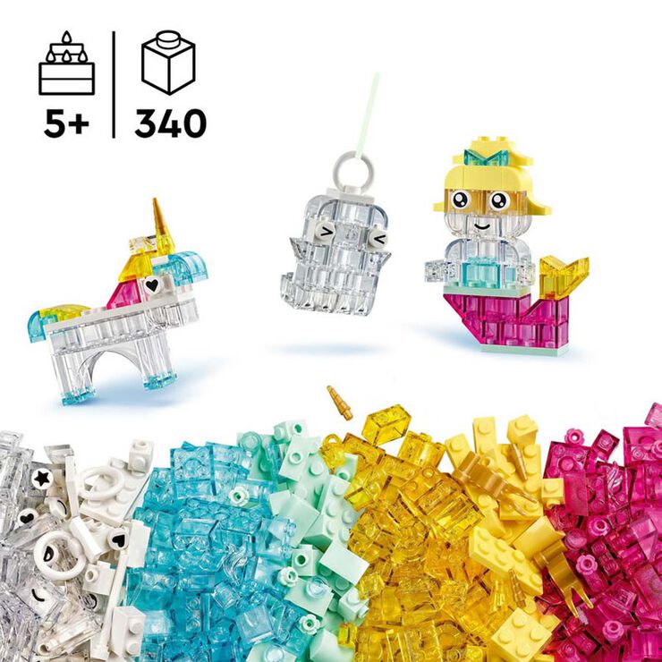 LEGO® LEGO Classic Caja de Magia Transparente 11040