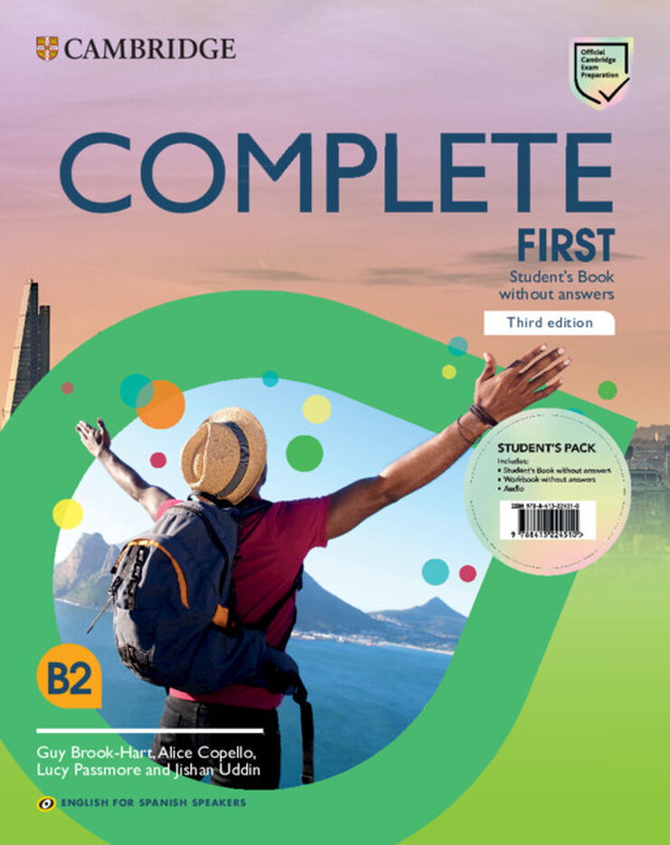 Complete First Students Pack (Students Book without answers and Workbook without answers) English for Spanish Speakers