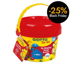 Super Cofre Pasta modelar Giotto Be-Bè 5u + accessoris