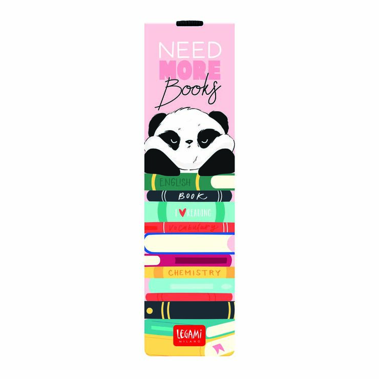Marcapáginas Legami Panda Books