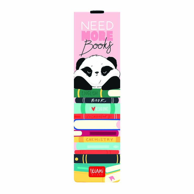 Marcapáginas Legami Panda Books