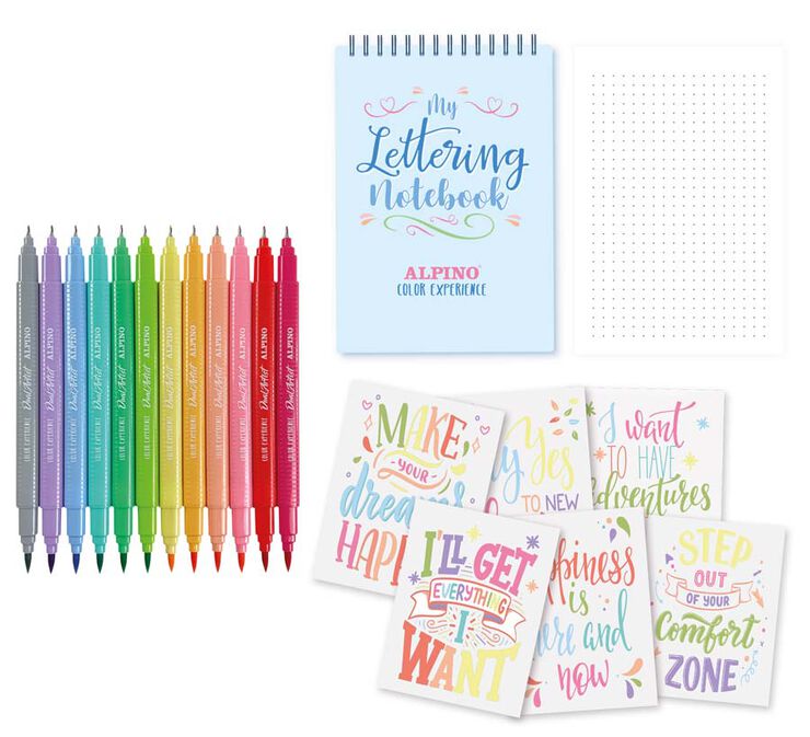 Set d'Iniciació al Lettering Alpino Dual Arist