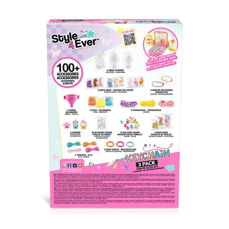 Kit per crear 3 clauers Canal Toys