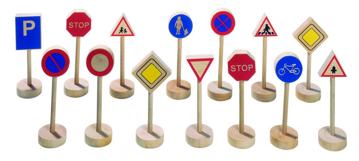 Juego simbólico Goki Señales de tráfico 15U Juego simbólico Goki Señales de tráfico 15U