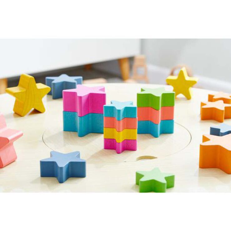 Estels de fusta Rainbow