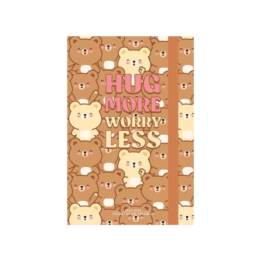 Agenda Legami 16 mesos Medium dia/p&agrave;g multiling&uuml;e 2025-26 Teddy