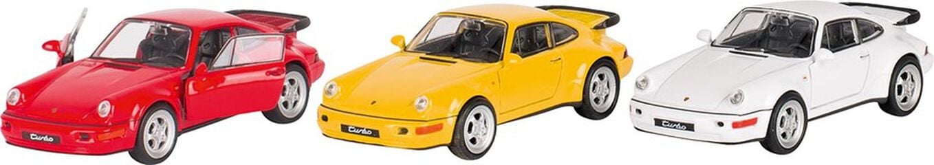 Vehículos Porsche 964 turbo 11,5 cm surtidos Vehículos Porsche 964 turbo 11,5 cm surtidos