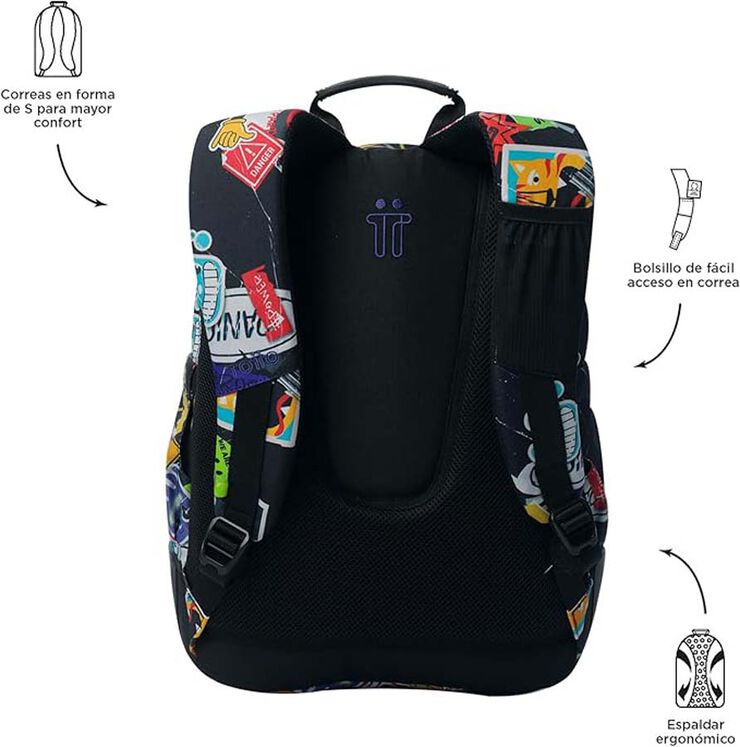 Mochila Totto Rayol Sticky
