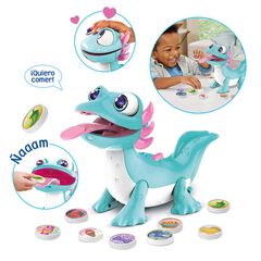 Glotón Ajolote Mascota Interactiva