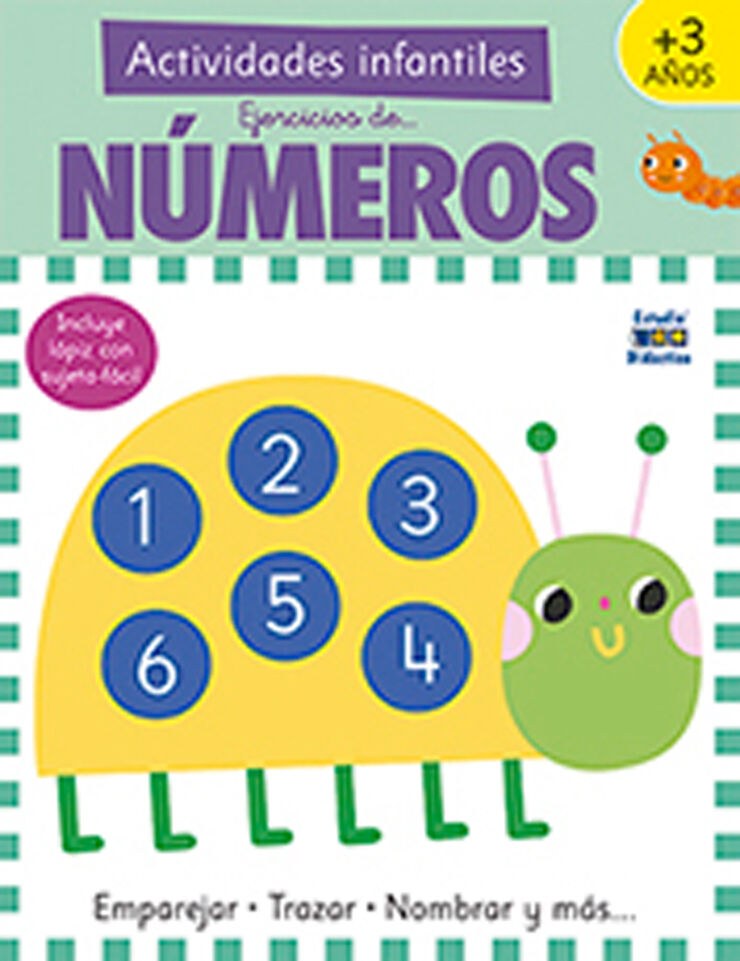 Actividades infantiles. Ejercicios de números