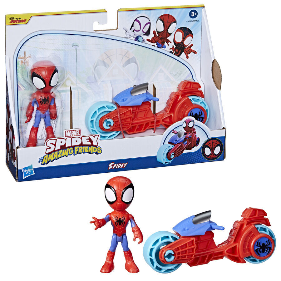 Figura i Moto Spidey Amazing Friends assortides