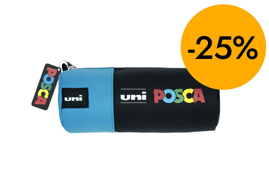 Estoig rod&oacute; Posca blau