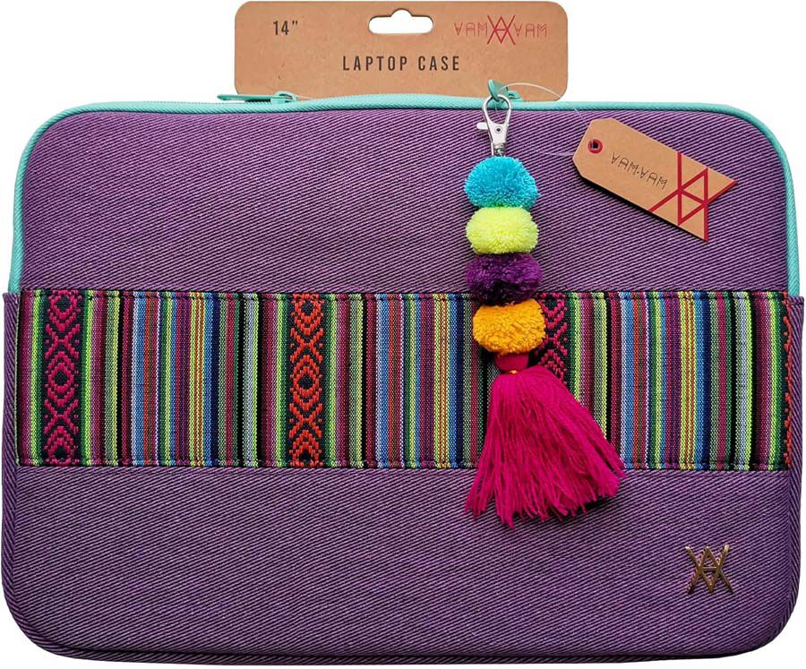Funda Port&aacute;til Vam Vam lila 14