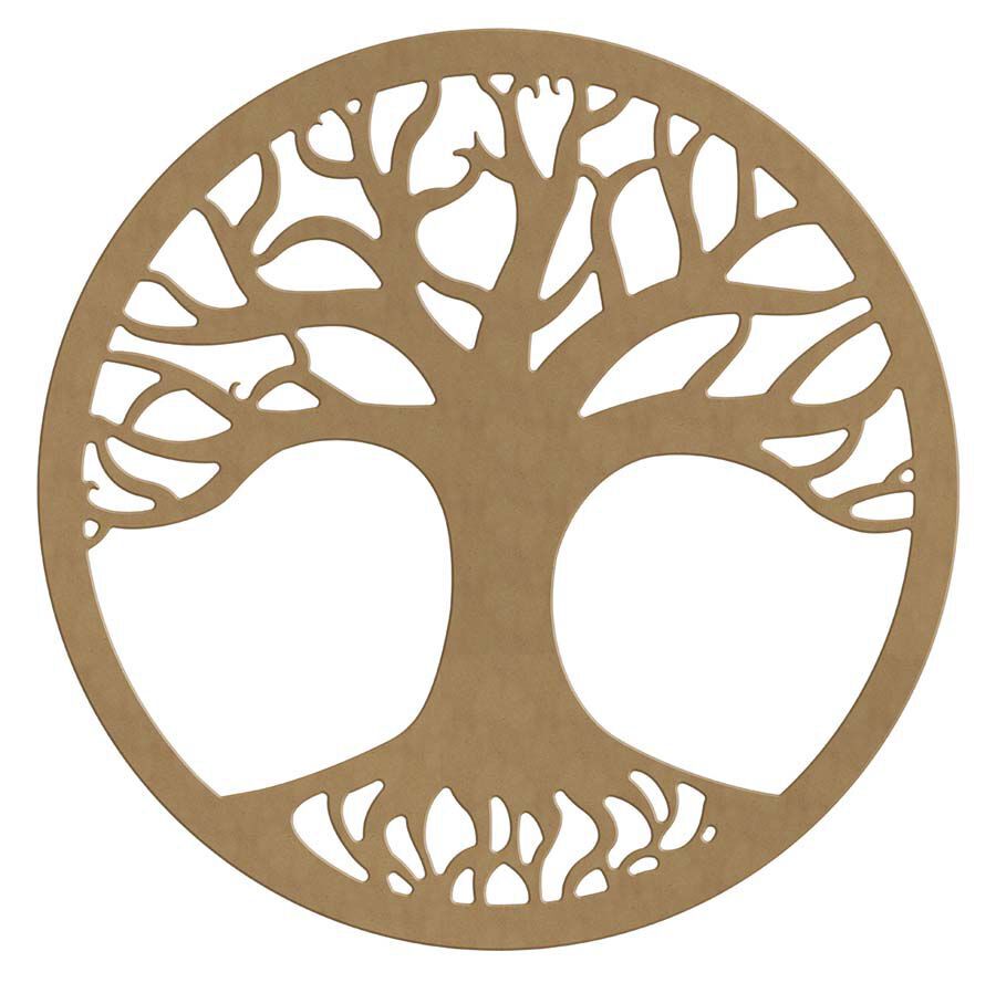 Figura Madera Gomille 6x39cm &Aacute;rbol Vida