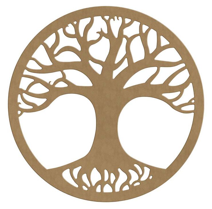 Figura Madera Gomille 6x39cm &Aacute;rbol Vida