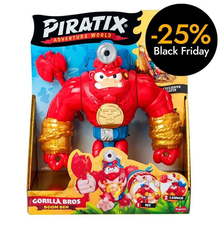 Piratix Crazy Jungle Gorilla Boom Ben
