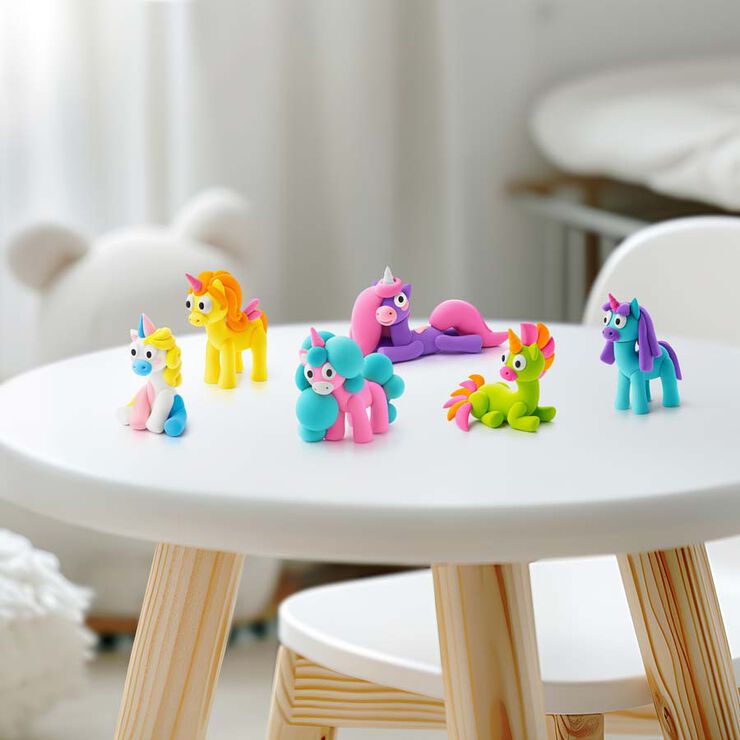 Hey Clay Set Unicorn 15 pots