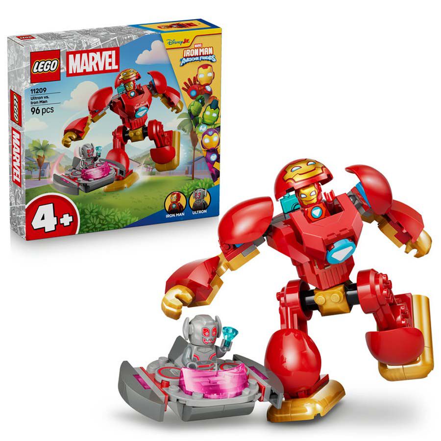 LEGO&reg; Disney Junior Marvel Ultron vs. Iron Man 11209