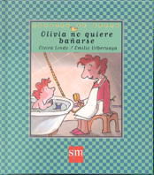 Olivia no quiere ba&ntilde;arse