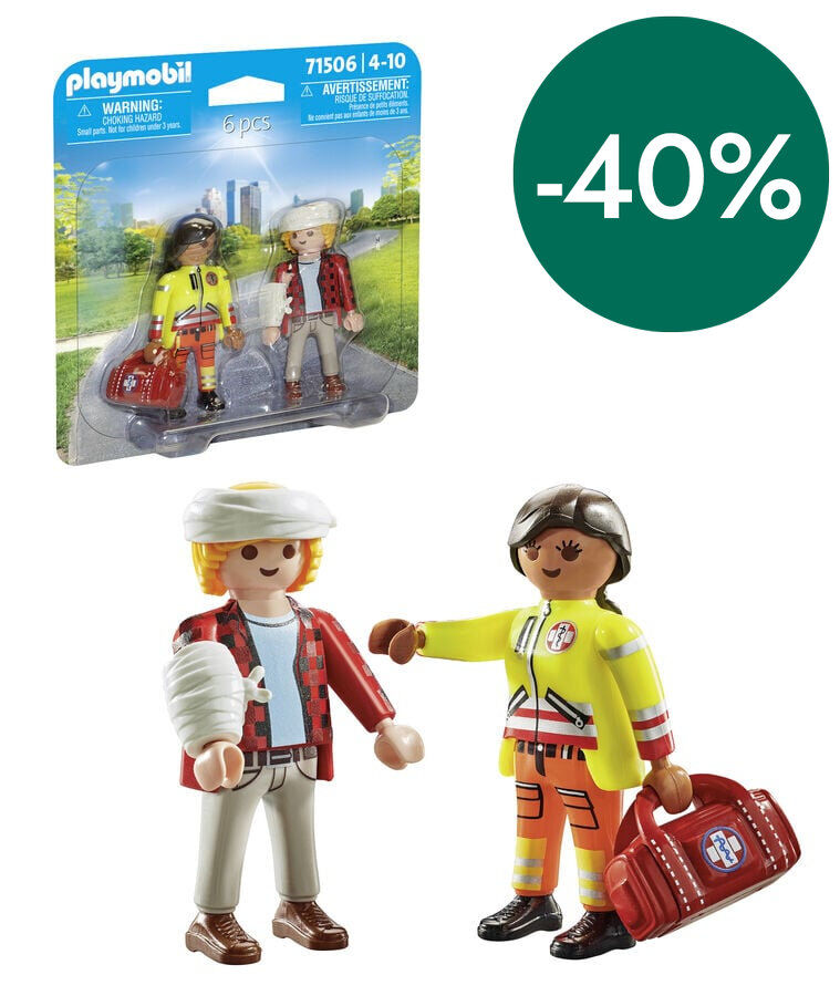 Playmobil City M&eacute;dico y Paciente 71506