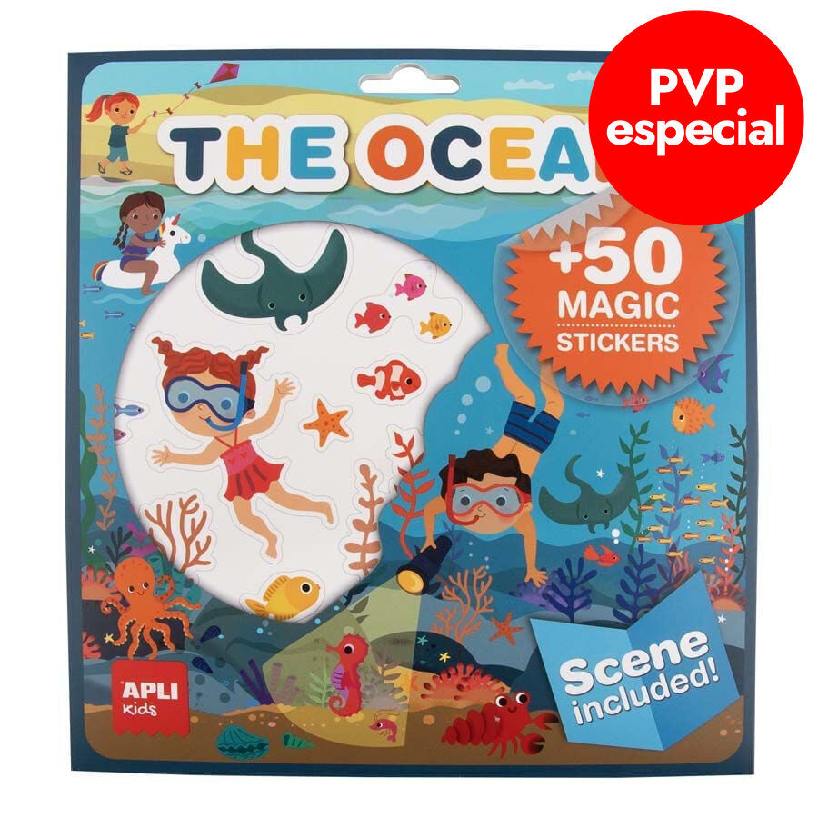 Juego de Adhesivos Oc&eacute;ano