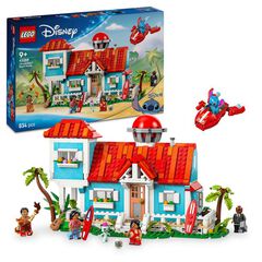 LEGO® Disney™ Casa en la Playa de Lilo y Stitch 43268