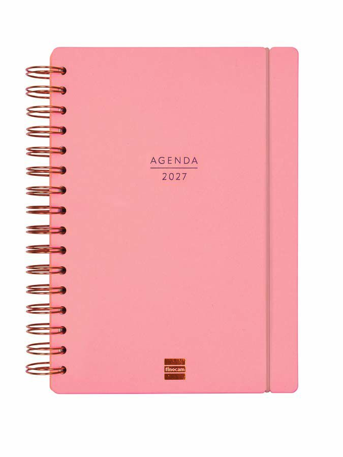 Agenda Finocam 16M Haiku E10 Sem/Vista Catal&aacute;n 2026-27 Coral