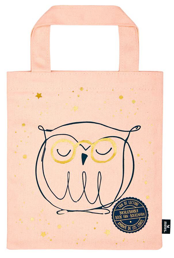 Mini Tote Bag Mussol Lector