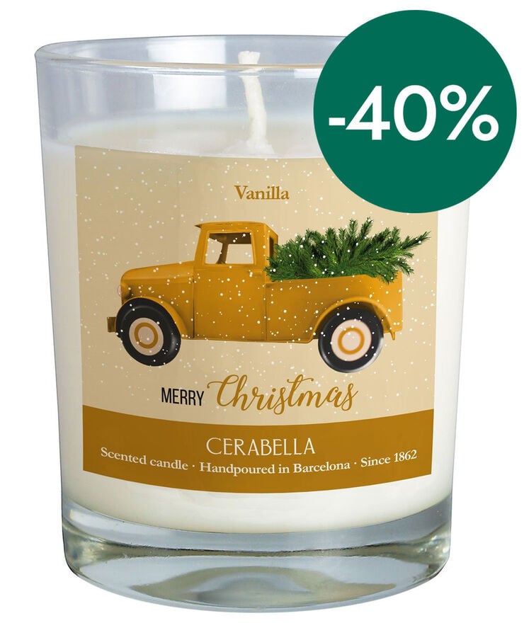 Espelma Nadal Vainilla groc