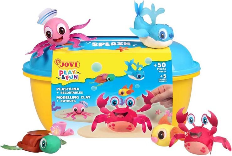 Cofre Plastilina Jovi Play & Fun Splash