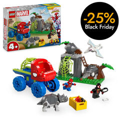 LEGO® Spidey Todoterreno Dinosaurio y Equipo Spidey al Rescate 11199
