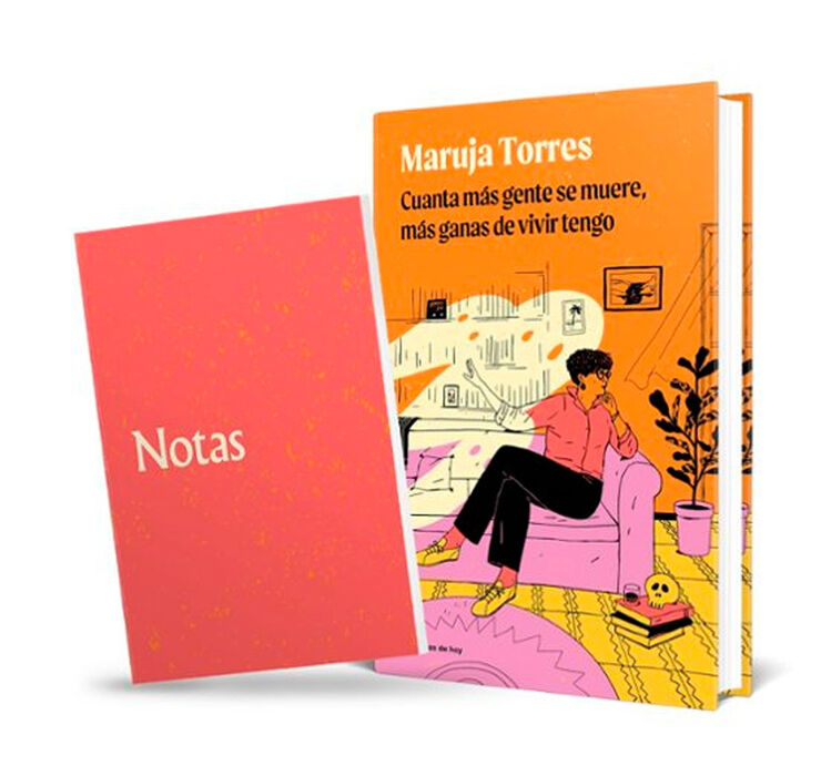 Pack Cuanta más gente se muere, más ganas de vivir tengo + Libreta