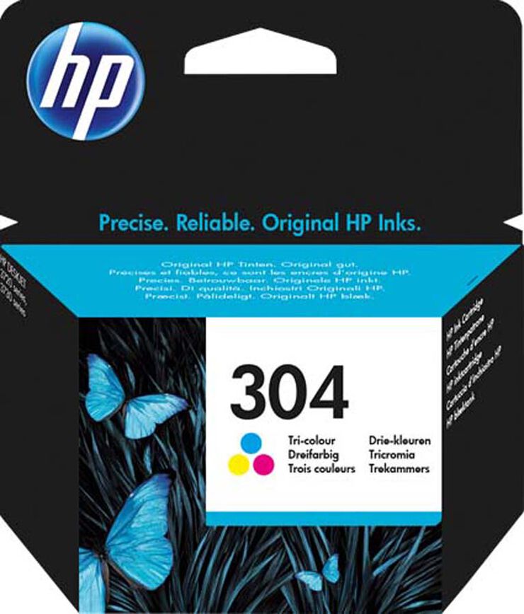 Cartucho original HP 304 tricolor - N9K05AE