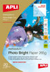 Papel fotográfico Apli Photo Bright Water Res. A4 265g 20 hojas