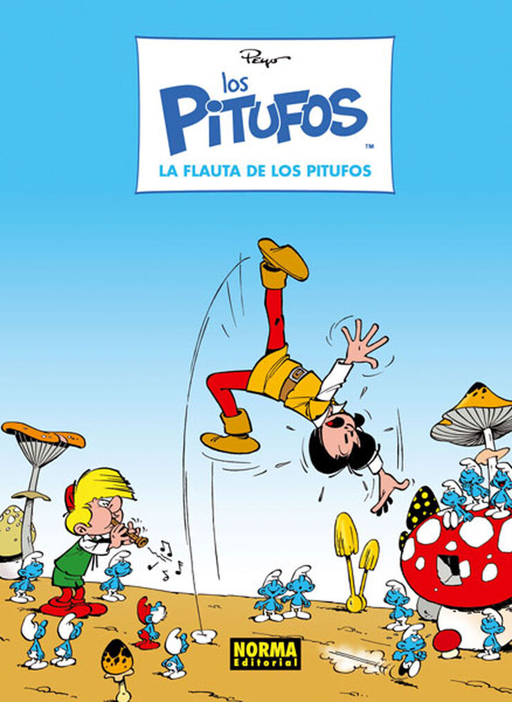 La flauta de los pitufos