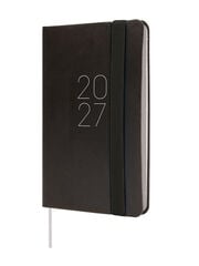 Agenda Finocam Flex Llisa Semana Vista Horizontal 2027 Catal&aacute;n Negro