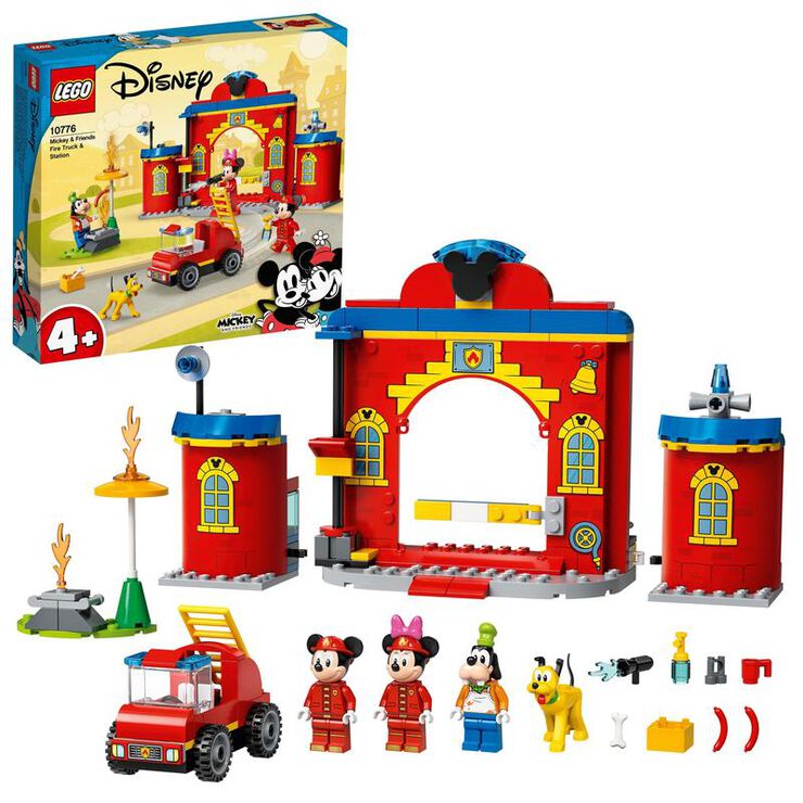 LEGO® +4 Parque i camión de bomberos de Mickey 10776